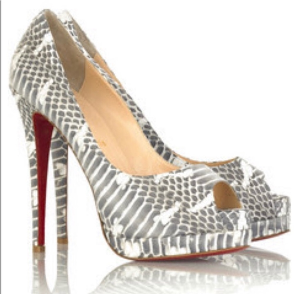 CHRISTIAN LOUBOUTIN ALTADAMA 140 WATERSNAKE